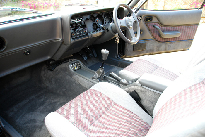 1985 Ford Capri MK3 2.0 Laser Interior 1