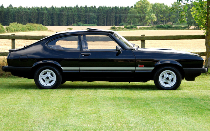 1985 Ford Capri MK3 2.0 Laser Side