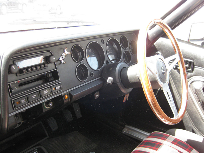 1981 Ford Capri MK3 2.0 S Interior Dashboard Steering Wheel