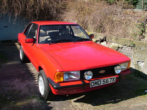 1982 ford cortina mk5 2 door 2.8 v6 1