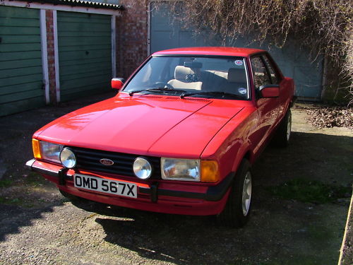 1982 ford cortina mk5 2 door 2.8 v6 2