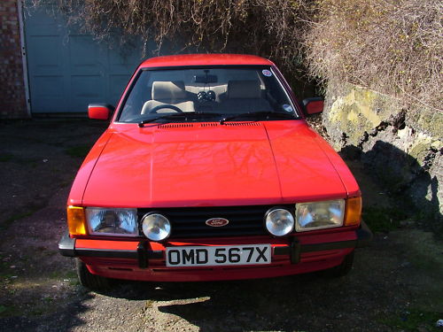 1982 ford cortina mk5 2 door 2.8 v6 front