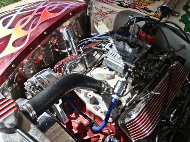 1940 Ford Coupe Custom Engine