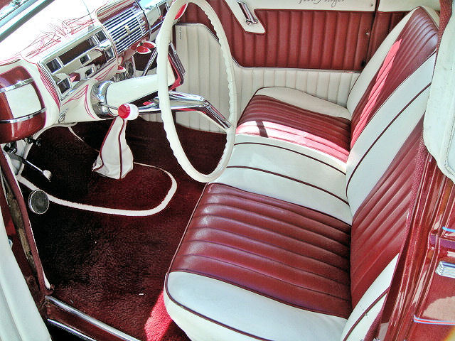 1940 Ford Coupe Custom Front Interior