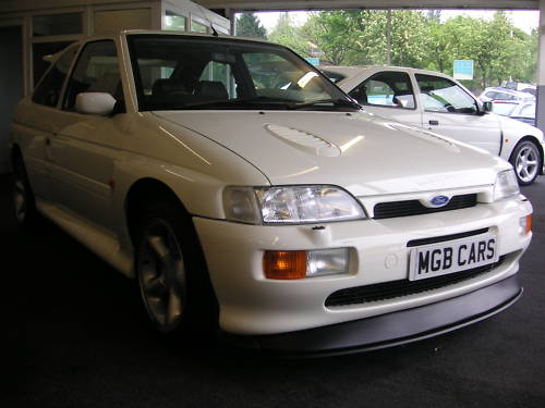 1996 ford escort rs cosworth white 1
