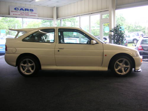1996 ford escort rs cosworth white 2