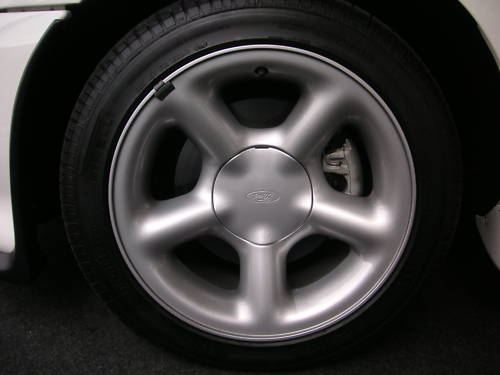 1996 ford escort rs cosworth white wheel