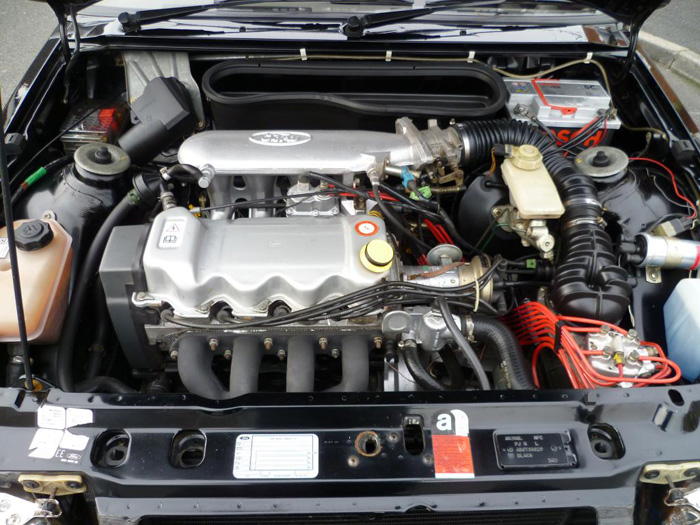 1986 Ford Escort MK4 XR3i Engine Bay