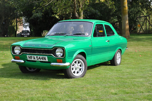 1975 ford escort rs 2000 green 1