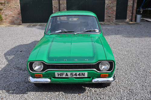 1975 ford escort rs 2000 green 2