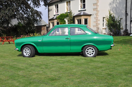 1975 ford escort rs 2000 green 4