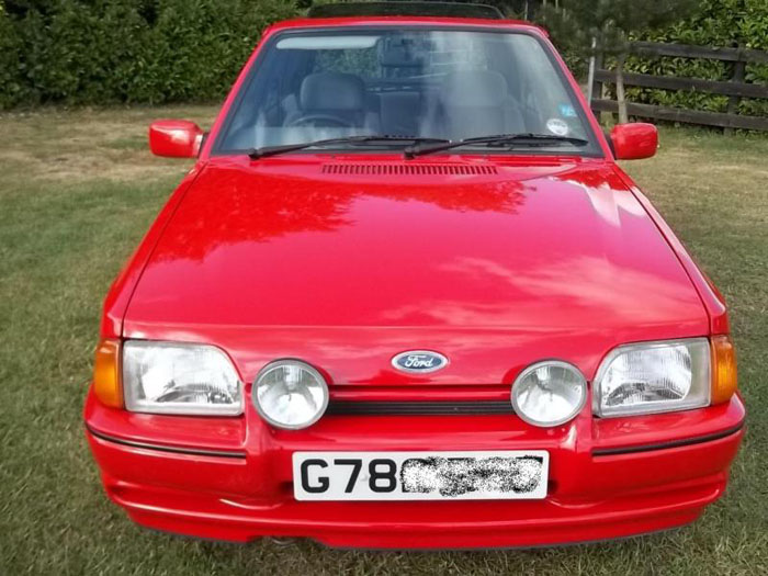 1990 ford escort xr3i 1