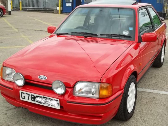 1990 ford escort xr3i 2