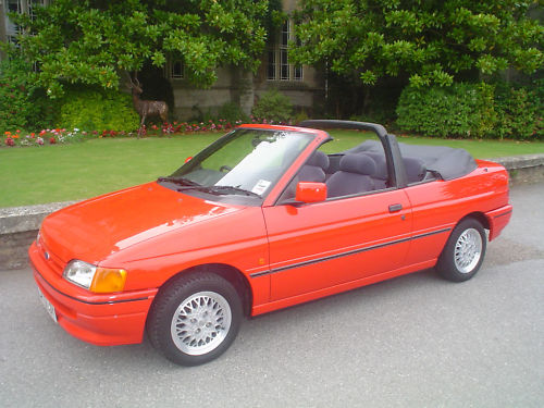 1991 ford escort cabriolet 2