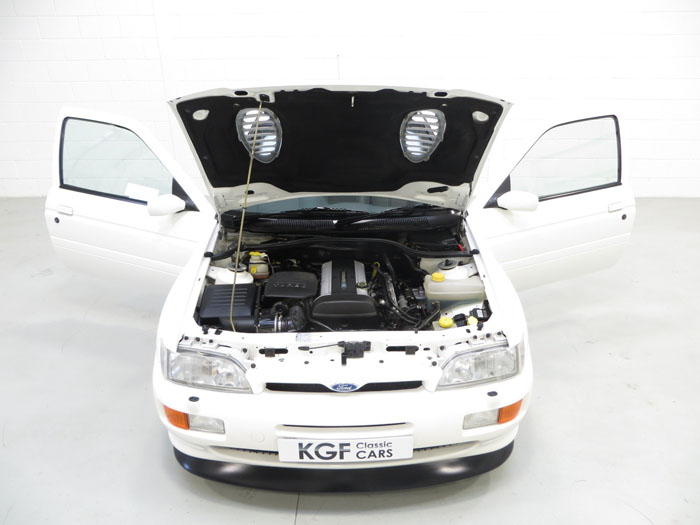 1995 ford escort rs cosworth engine bay