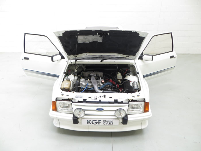 1985 ford escort series 1 rs turbo custom front engine bay