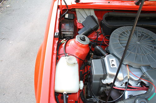 1985 Ford Escort MK3 1.6 Ghia Left Side Engine Bay