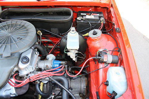 1985 Ford Escort MK3 1.6 Ghia Right Side Engine Bay