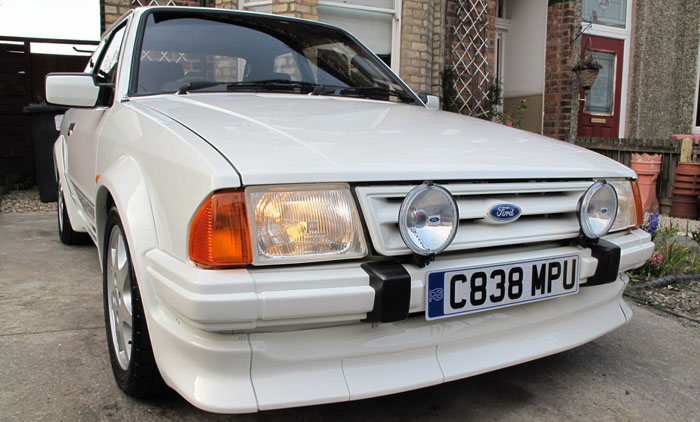 1986 Ford Escort RS Turbo S1 Front 1
