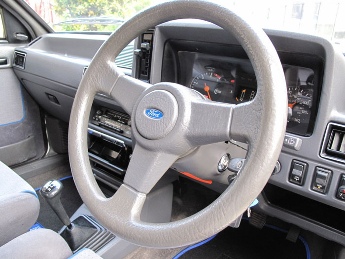 1986 Ford Escort RS Turbo S1 Steering Wheel Dashboard