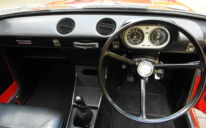 1968 Ford Escort MK1 1100 Super Dashboard Steering wheel
