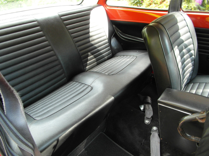 1968 Ford Escort MK1 1100 Super Rear Interior