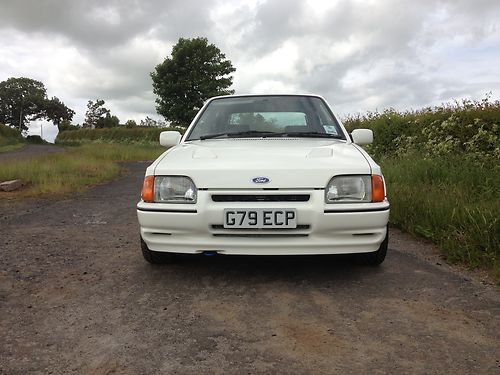 1989 Ford Escort MK4 RS Turbo Front