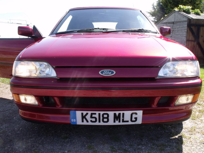 1993 Ford Escort XR3i Convertible Front
