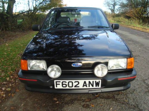 1988 Ford Fiesta MK2 1.6 XR2 Front