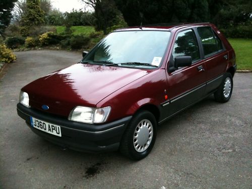 1992 ford fiesta 1.4 ghia 2