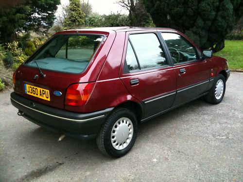 1992 ford fiesta 1.4 ghia 3