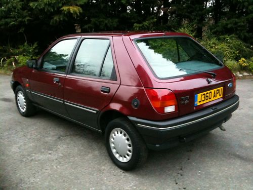 1992 ford fiesta 1.4 ghia 4