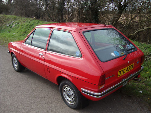 1980 ford fiesta l mark 1 3