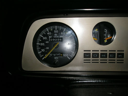1981 ford fiesta mk1 supersport speedometer