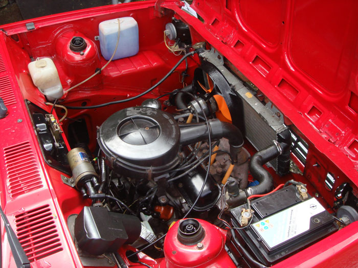 1983 Ford Fiesta Mk1 957cc Popular Plus Engine Bay
