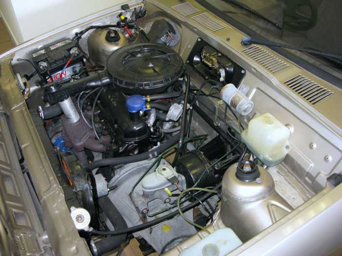 1983 Ford Fiesta MK1 1.1 Finesse Engine Bay 1
