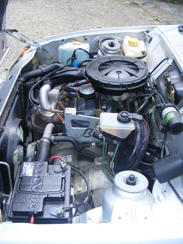 1989 Ford Fiesta MK2 1.1 Ghia Engine Bay