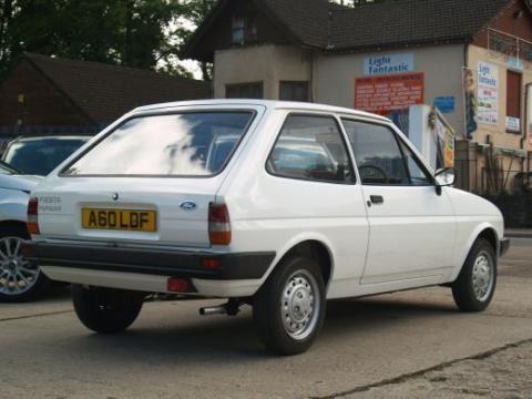 1984 Ford Fiesta MK2 957cc Popular Rear
