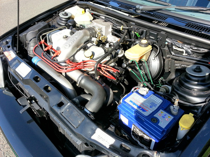 1991 Ford Fiesta MK3 RS Turbo Engine Bay