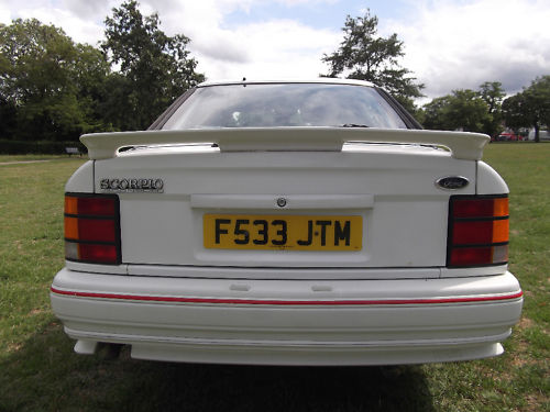 1988 ford granada scorpio i white back