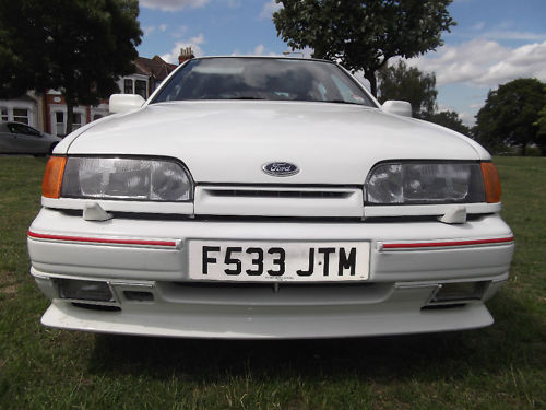 1988 ford granada scorpio i white front