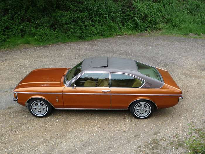 1975 Ford Granada MK1 Ghia Coupe Side
