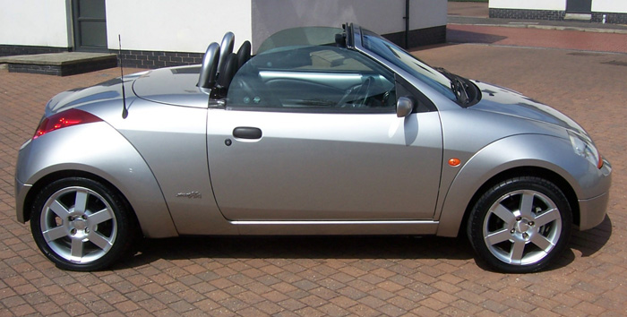 2003 Ford Street Ka Convertible Right Side