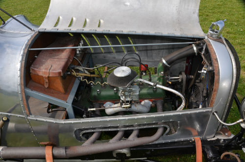 1929 Ford Model A 3.3L Special Racer Engine Bay 1