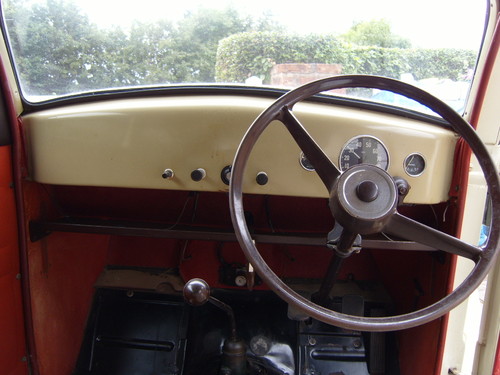 1957 Ford Popular 103E Dashboard Steering Wheel