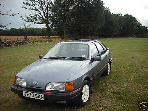 1990 ford sierra gls 2.9l 4x4 grey 2