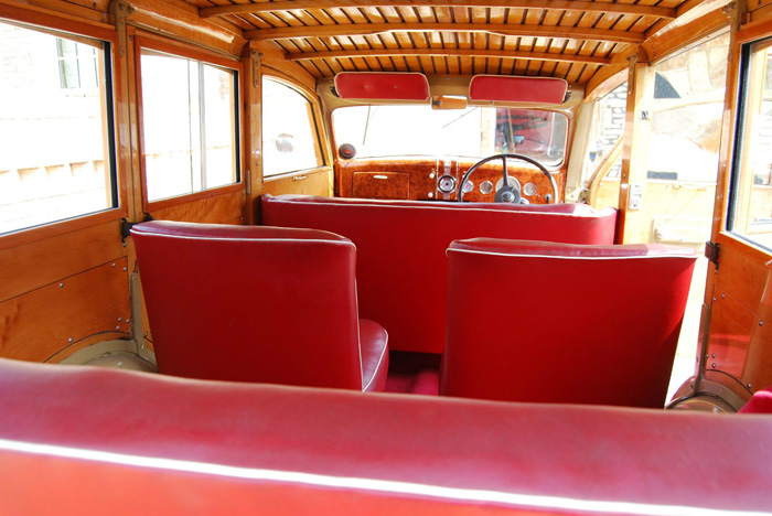 1936 Ford Woodie Station Wagon Interior