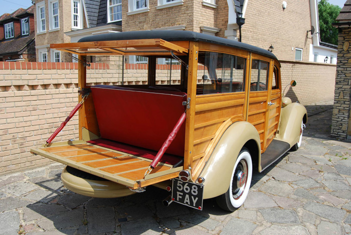 1936 Ford Woodie Station Wagon Rear