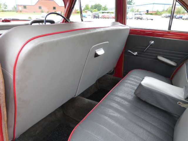 1959 Ford Zephyr MK2 2.6 Low Line Rear Interior