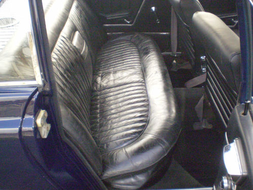 1965 ford zodiac mk3 executive rear interior